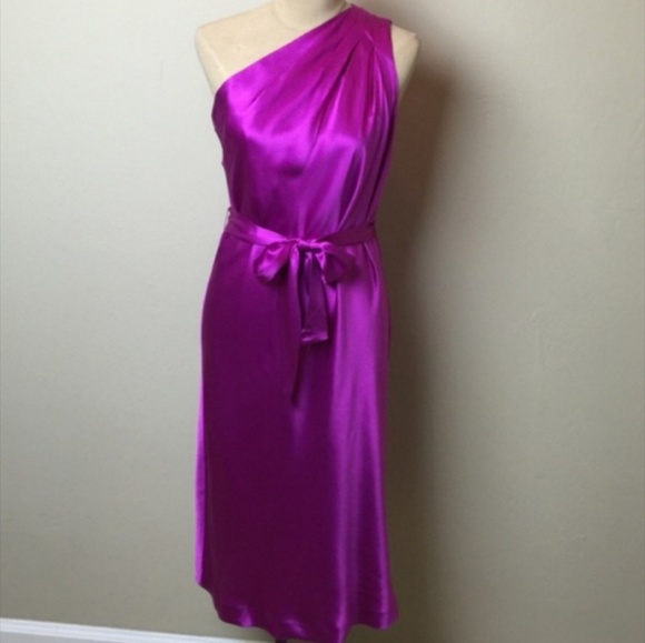 VINTAGE! LIMITED EDITION COLLECTION!Banana Republic Magenta Dress! - Picture 8 of 12
